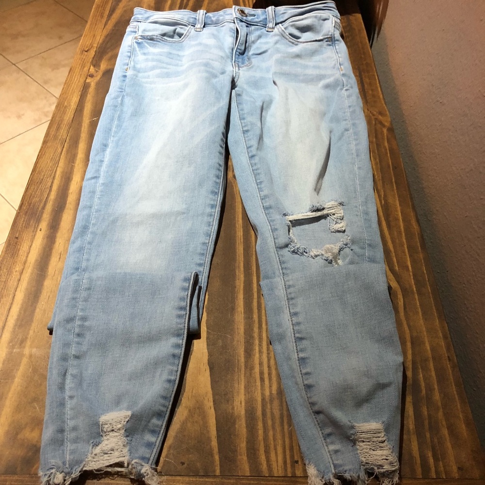American Eagle size 6 super stretch skinny jeans
